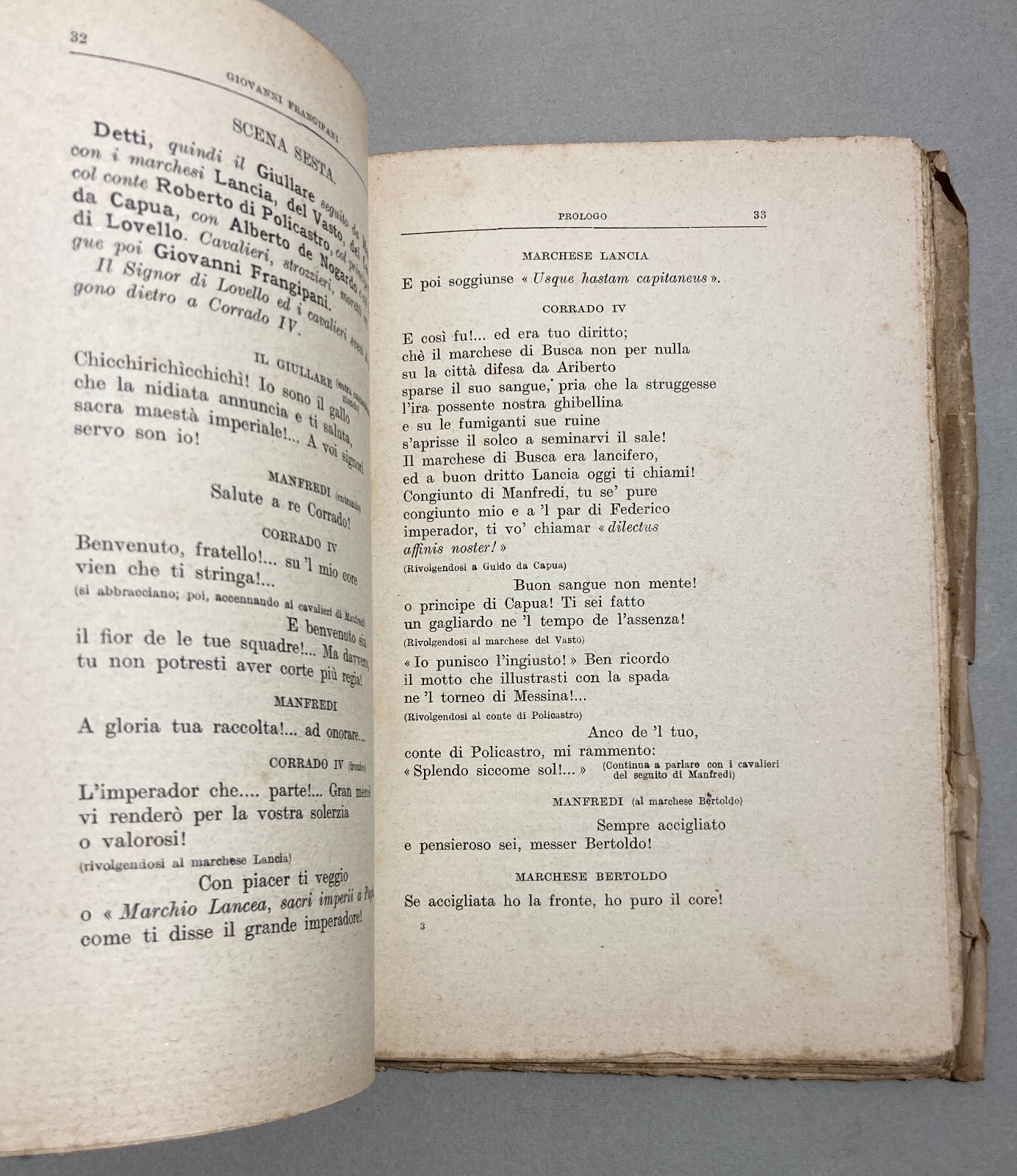 Giovanni Frangipani: Poema Drammatico Di Umberto Bonmartini