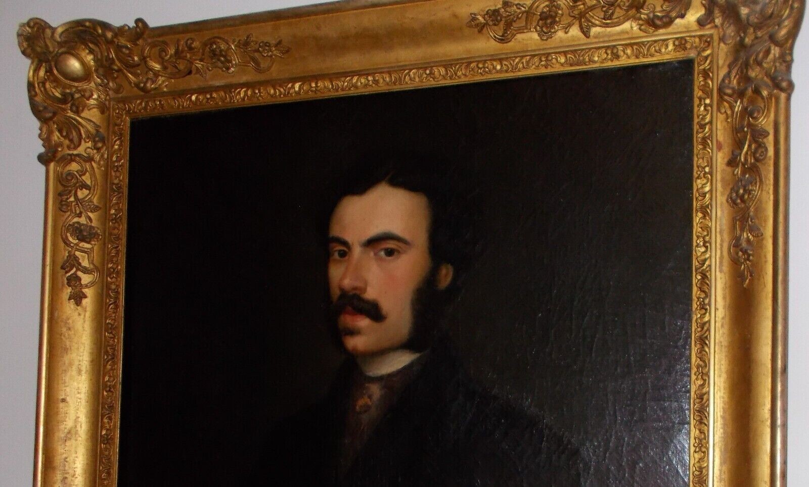 Arte Italiana Dell'Ottocento Ritratto Di Gentiluomo