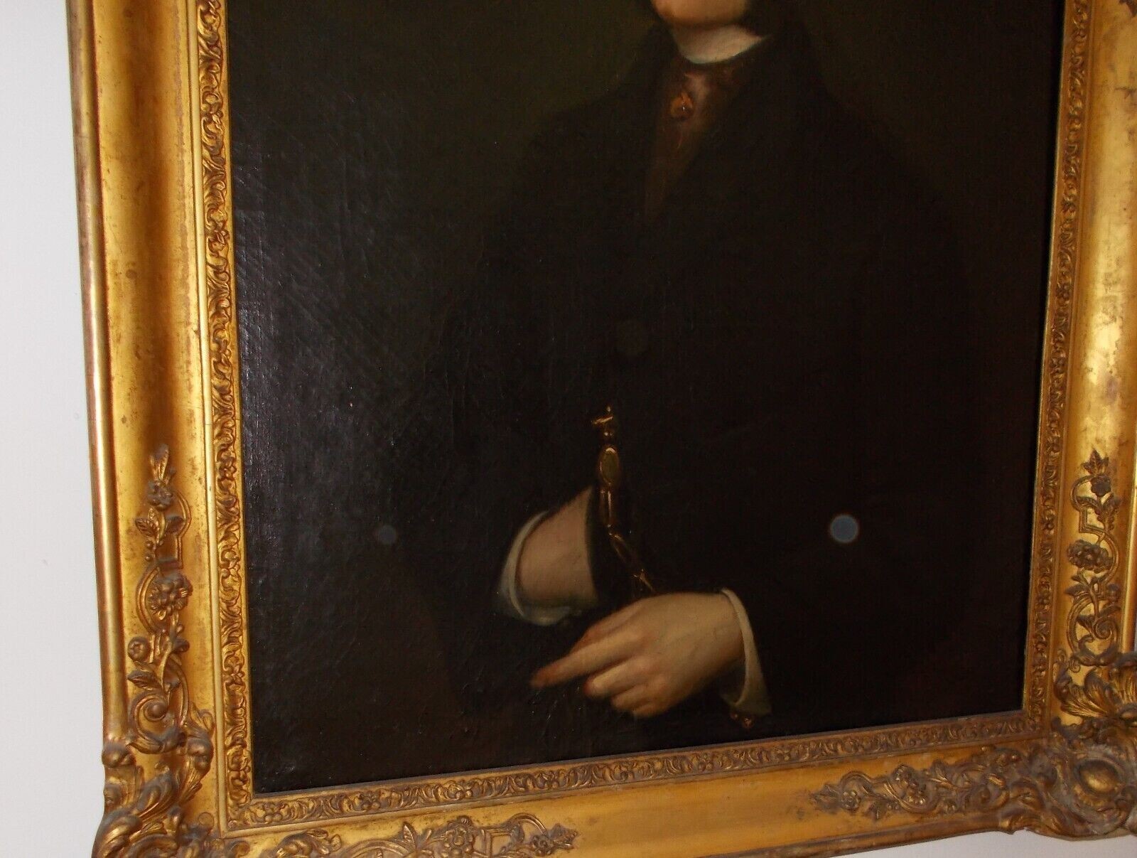 Arte Italiana Dell'Ottocento Ritratto Di Gentiluomo