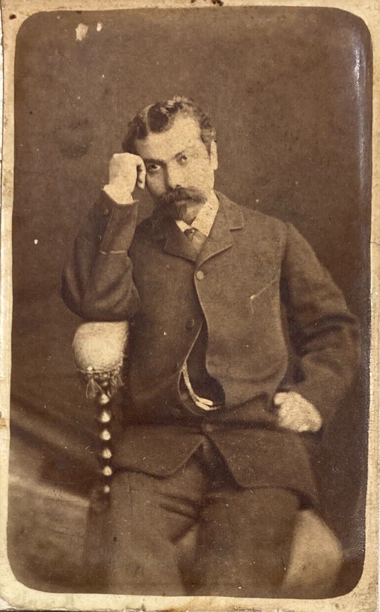 Irpinia Avellino, Antica Fotografia Originale: Ritratto Di Uomo (Foto Maiorana)