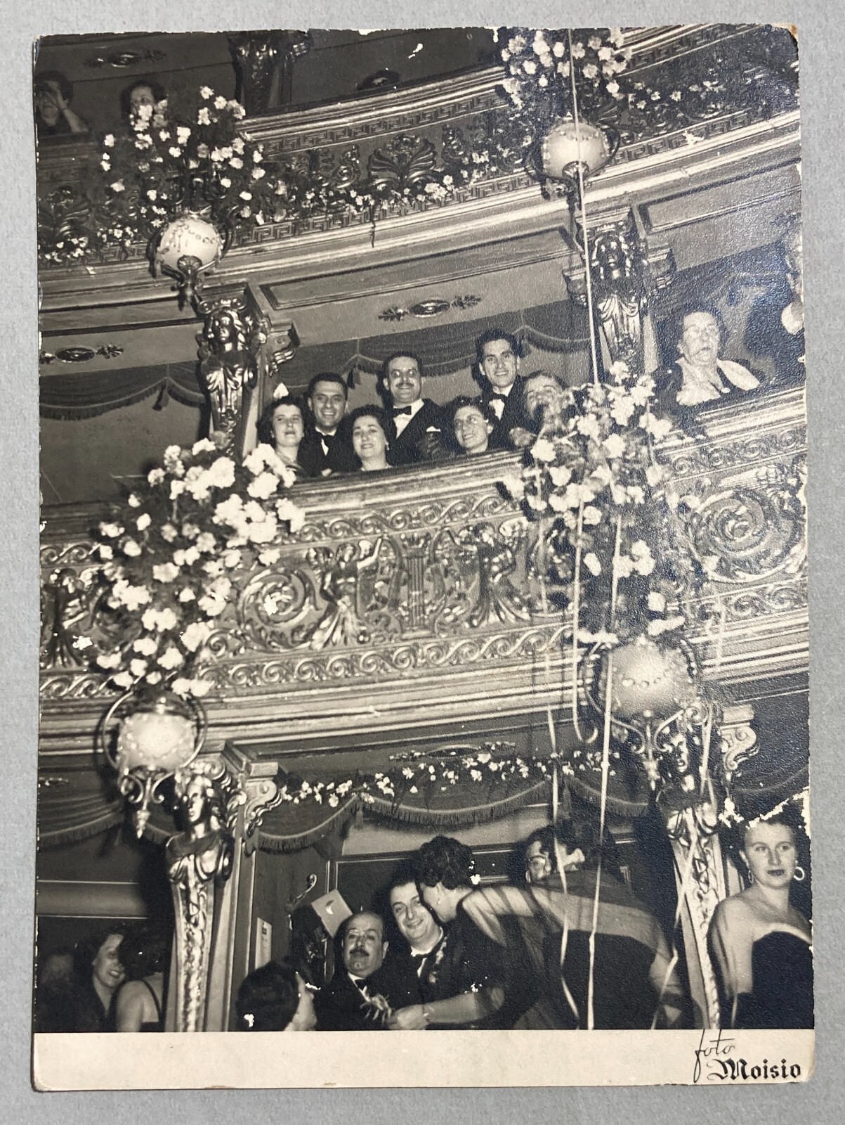 Torino   Teatro Carignano   Veglione Dei Giornalisti   Carnevale 1954   Foto Moisio
