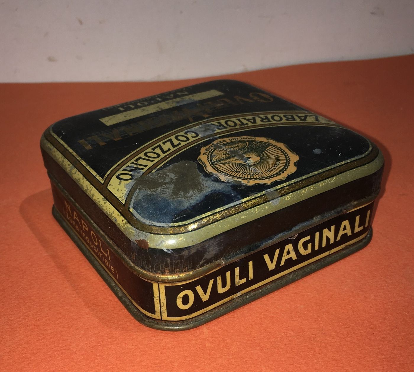 Napoli. Medicina, Farmacia E Ginecologia. Astuccio Pubblicitario Laboratori Cozzolino, Thigenol.