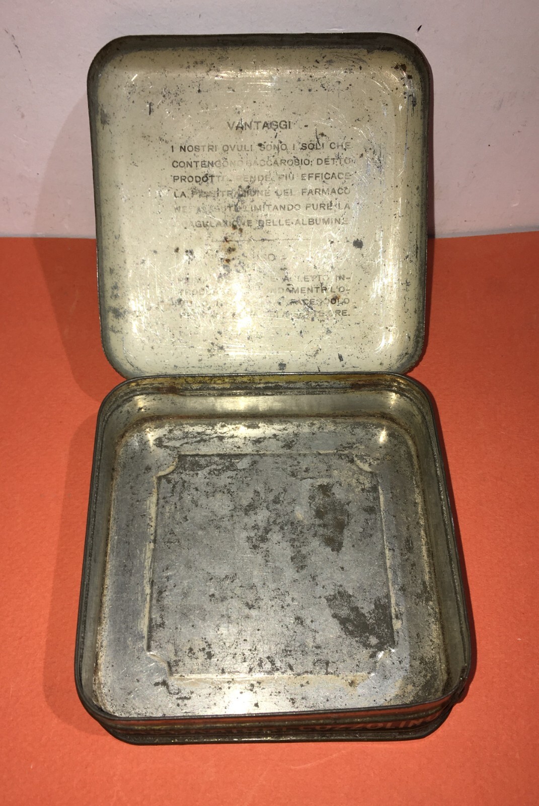 Napoli. Medicina, Farmacia E Ginecologia. Astuccio Pubblicitario Laboratori Cozzolino, Thigenol.
