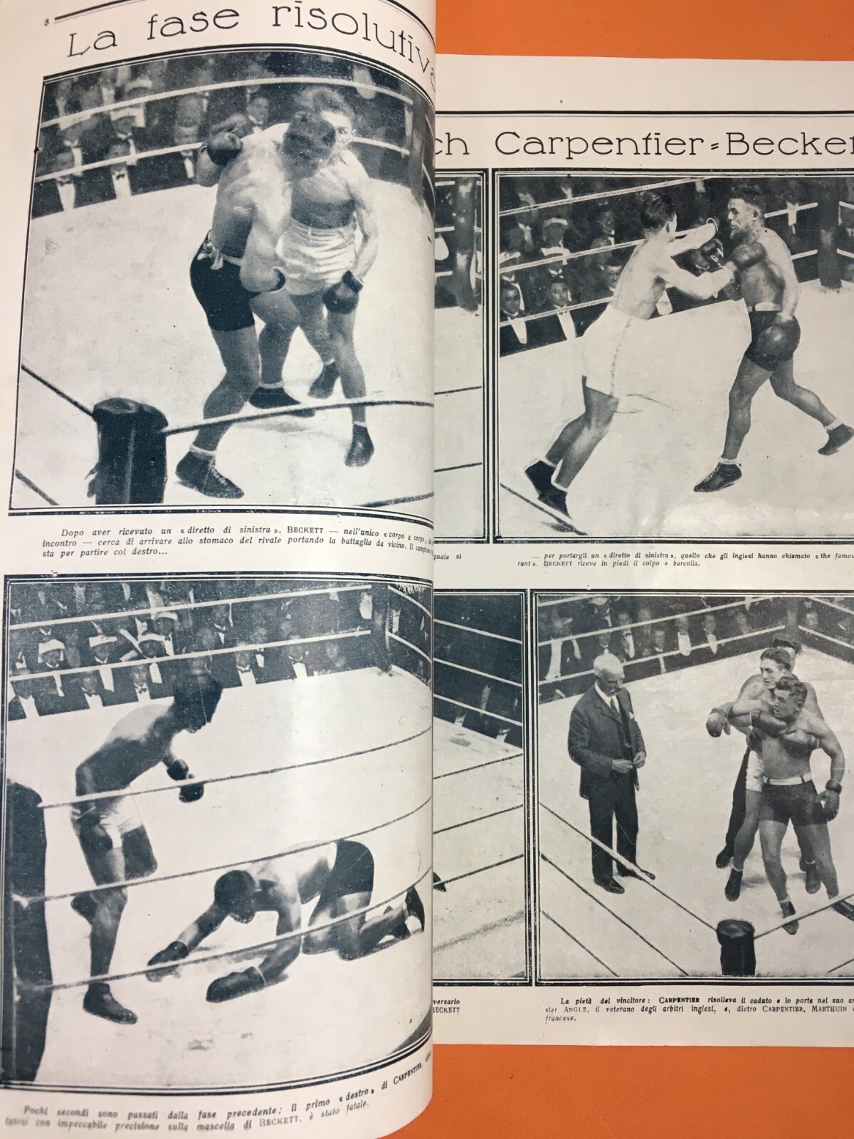 Lo Sport Illustrato: Calcio, Boxe E Motori   20 Dicembre 1919