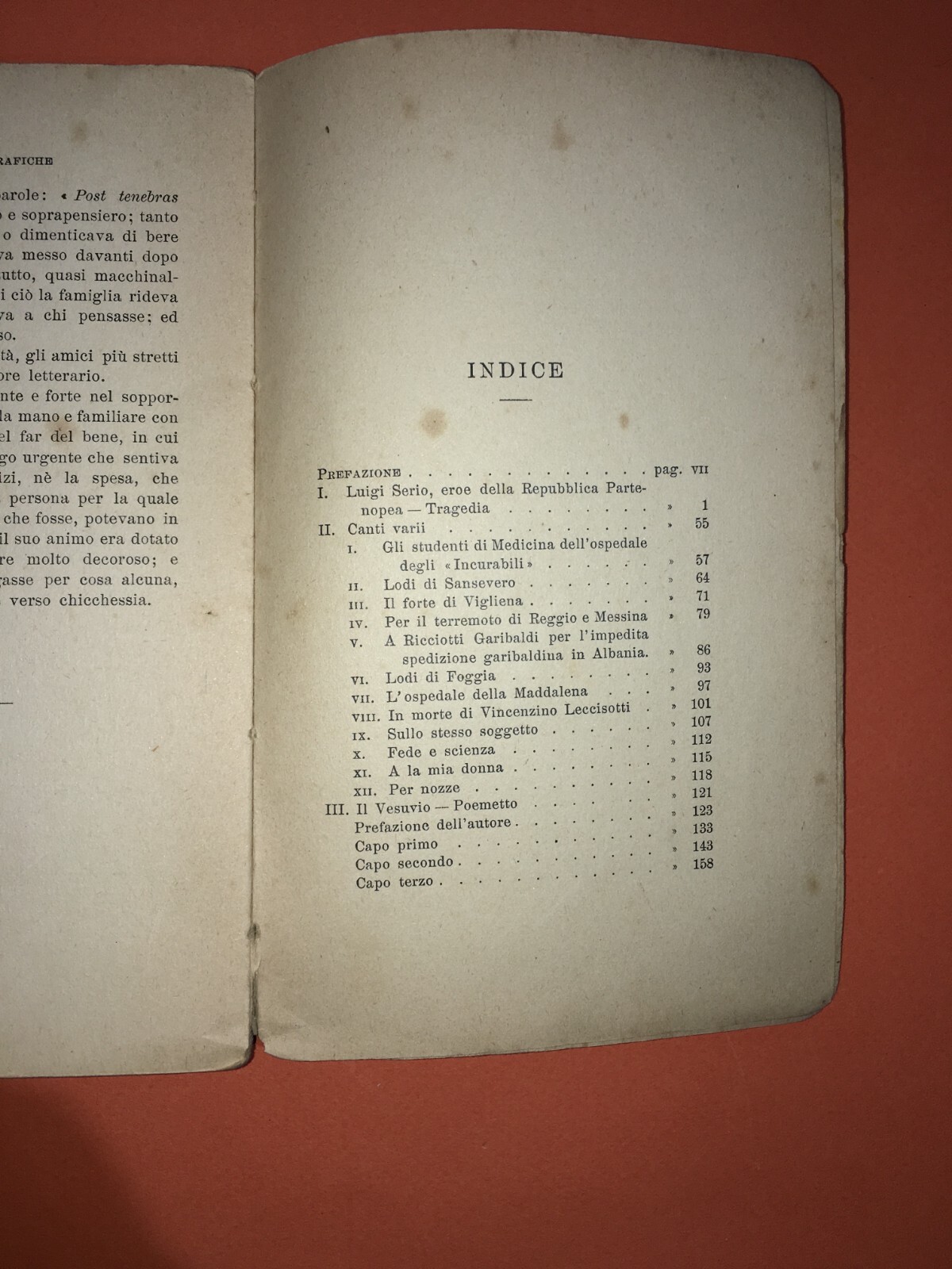 Puglia: Versi E Lettere Di Emilio Ricci. Prefazione Di Benedetto Croce