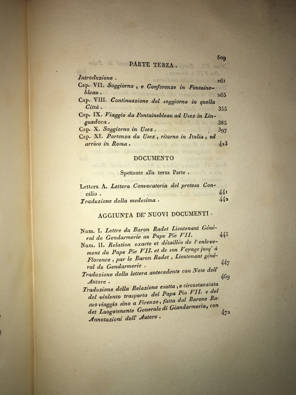 Cardinale Bartolomeo Pacca: Memorie Storiche, Edizione 1830 In Legatura Di Pregio