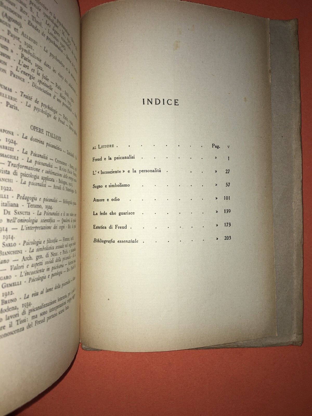 Medicina, Psichiatria, Psicanalisi: Freud. Edoardo Fenu, 1934
