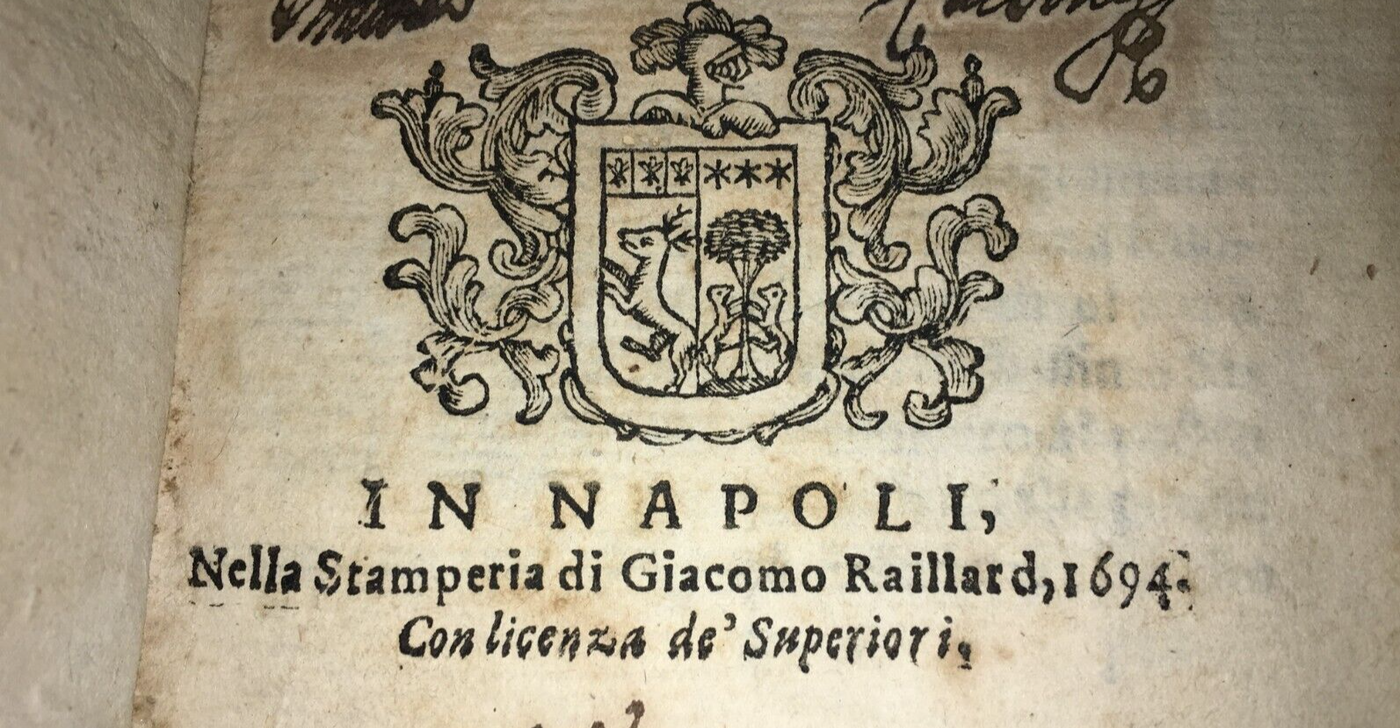Tabacco: Rara Opera Satirica Di Gerogiro Suscaferro. Caracciolo Principe Di Torella, Spagna, 1694.