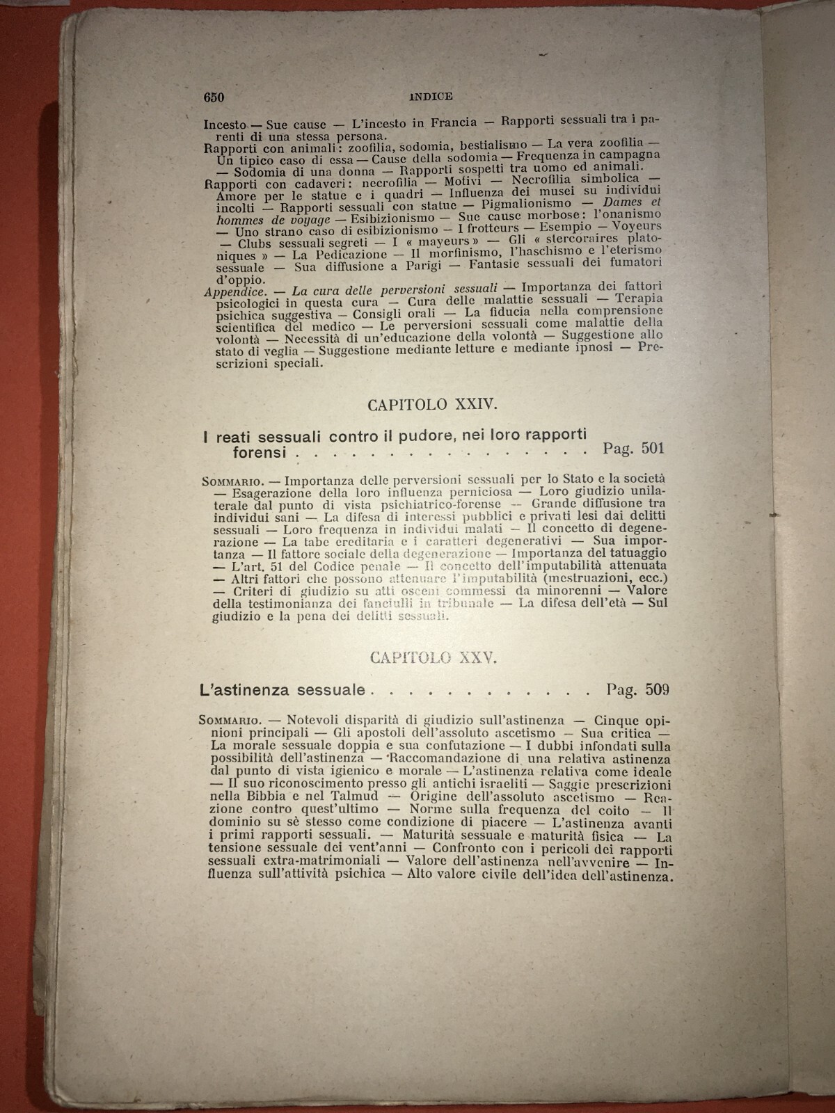 Sessualità, Psicopatologie Sessuali E Medicina Legale (Bloch   Lombroso)