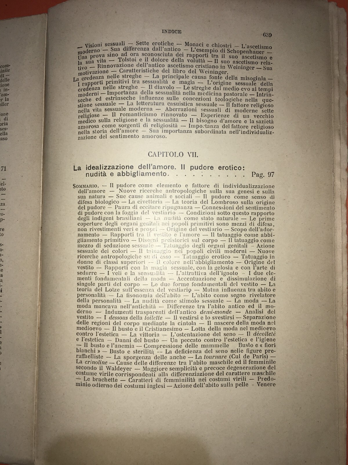 Sessualità, Psicopatologie Sessuali E Medicina Legale (Bloch   Lombroso)