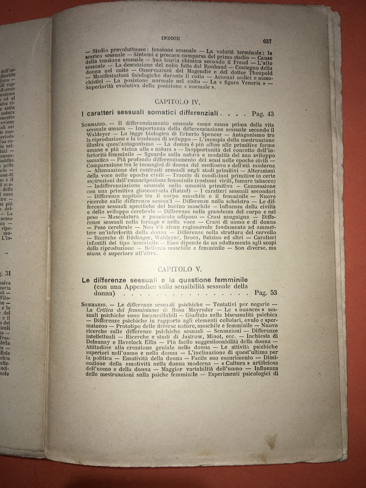 Sessualità, Psicopatologie Sessuali E Medicina Legale (Bloch   Lombroso)