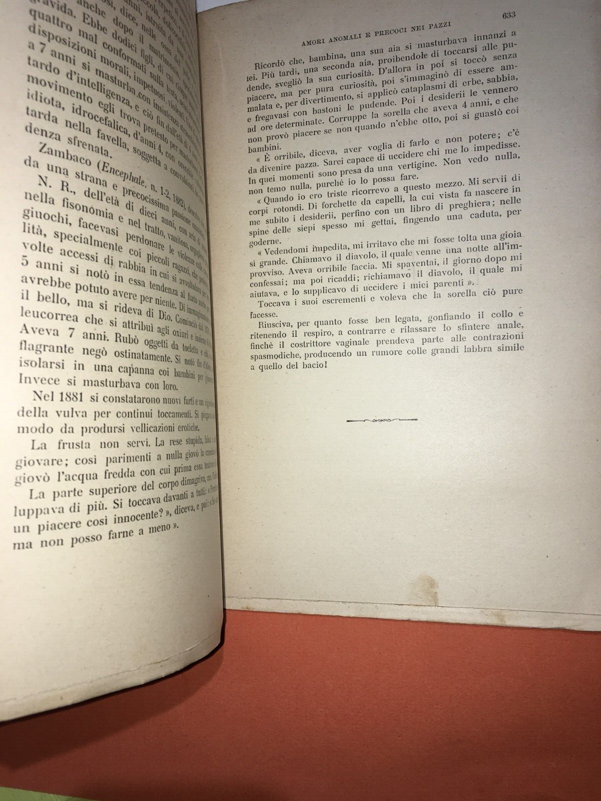 Sessualità, Psicopatologie Sessuali E Medicina Legale (Bloch   Lombroso)