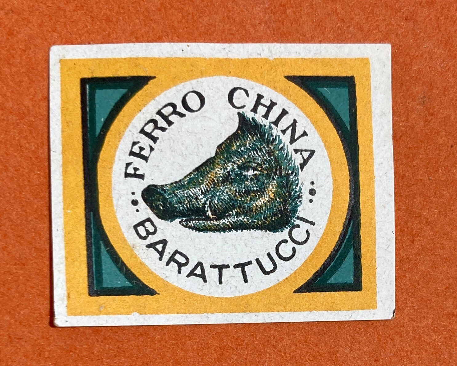 Abruzzo, Chieti, Liquori, Barattucci, Mini Etichetta, Cinghiale, Ferro China