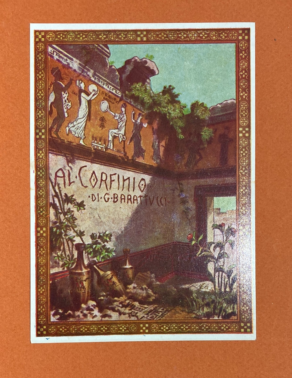 Liquori Barattucci, Corfinio: Antica Stampa Pubblicitaria Abruzzese (Chieti, Sulmona)