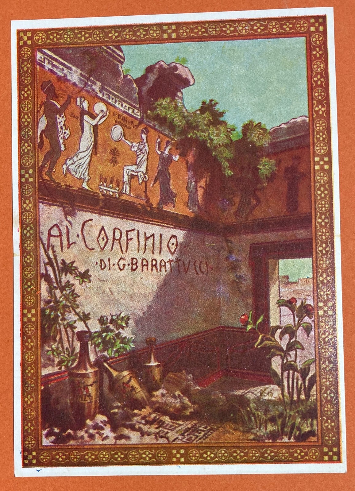 Liquori Barattucci, Corfinio: Antica Stampa Pubblicitaria Abruzzese (Chieti, Sulmona)