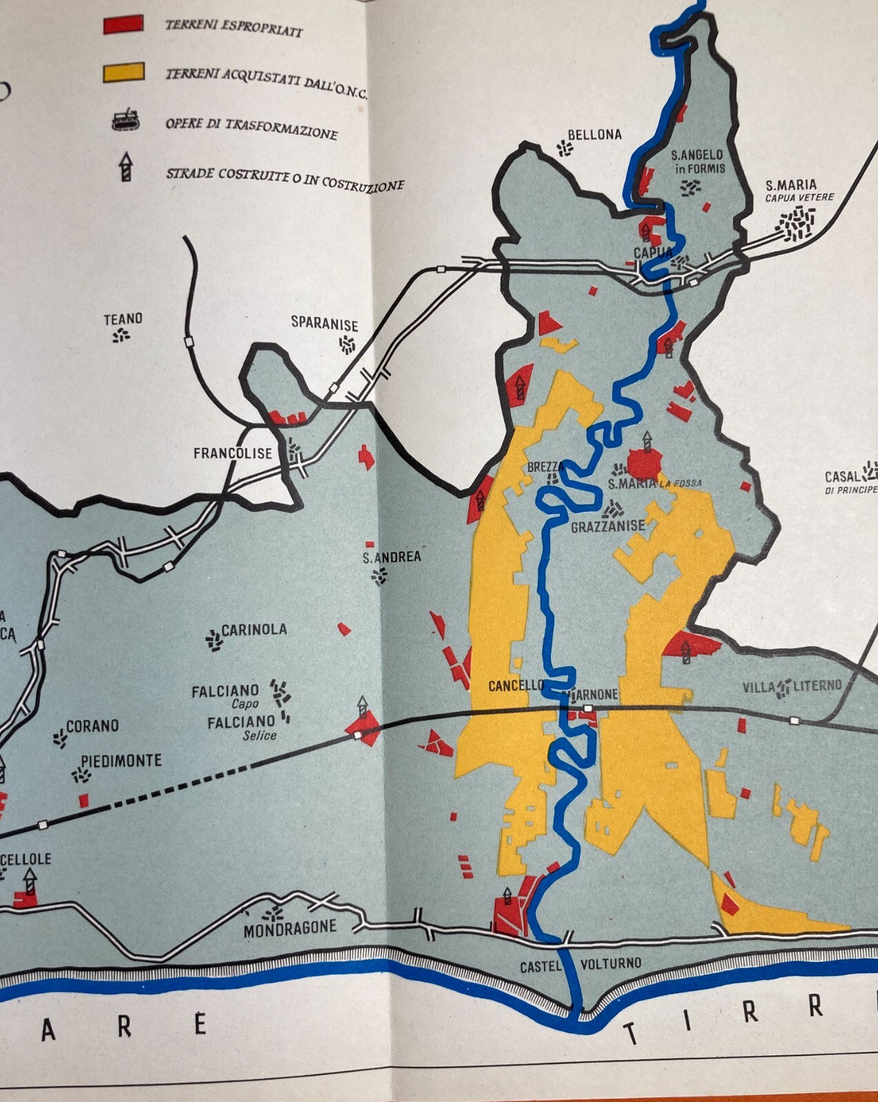 Idraulica, Bonifiche E Territorio Del Volturno Garigliano: Falciano, Grazzanise, Capua