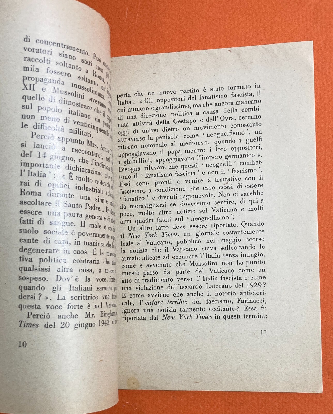 Gaetano Salvemini. Responsabilità Del Vaticano Nella Guerra. Napoli, Macchiaroli Editore.
