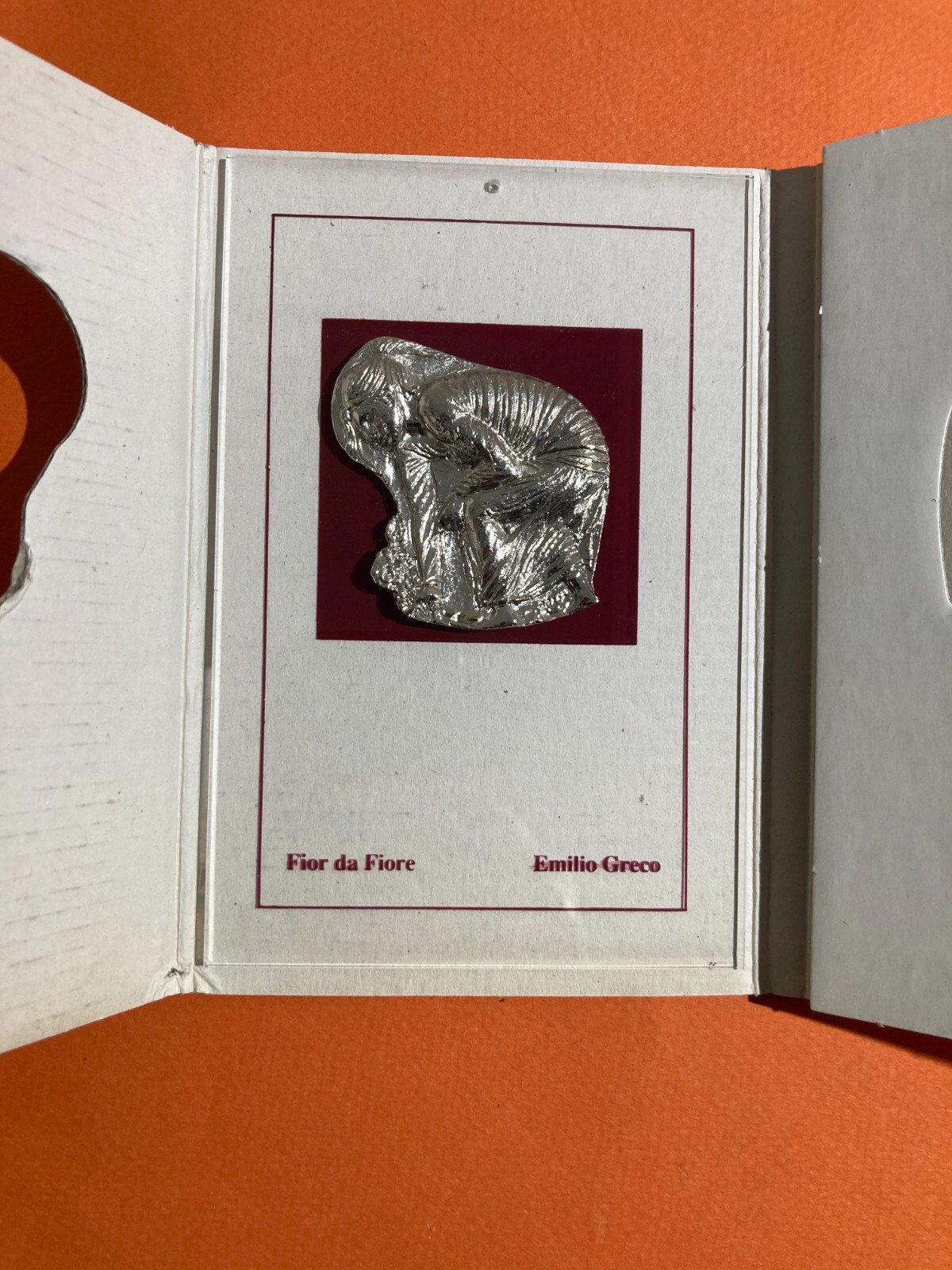 Emilio Greco Fior Da Fiore Scultura In Miniatura