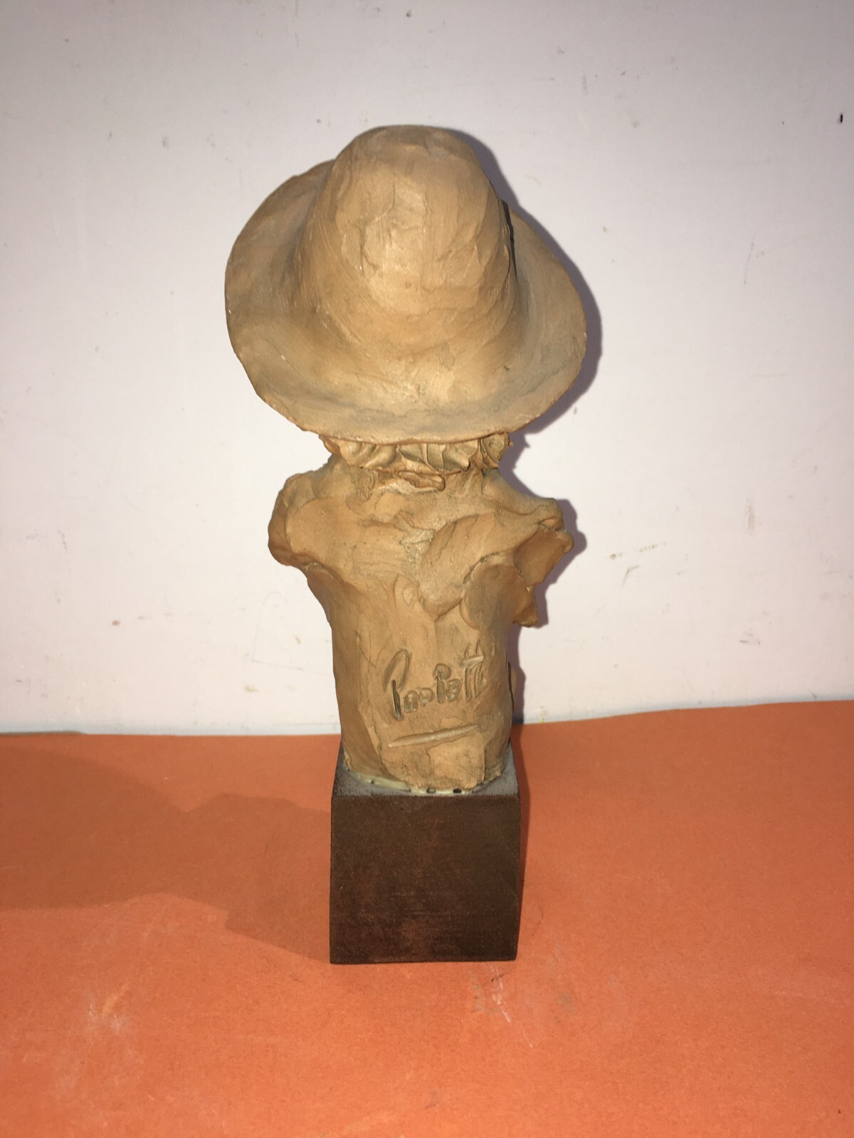 Scultura Decorativa In Terracotta Di Paoletti, Busto Di Giovinetto