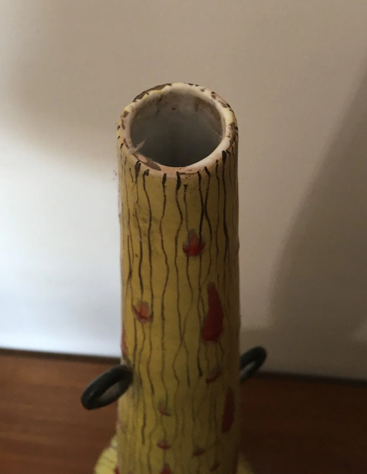 Rimini Miramare, Arte Design: Vaso in Ceramica Artistico Modellato, Anni '50