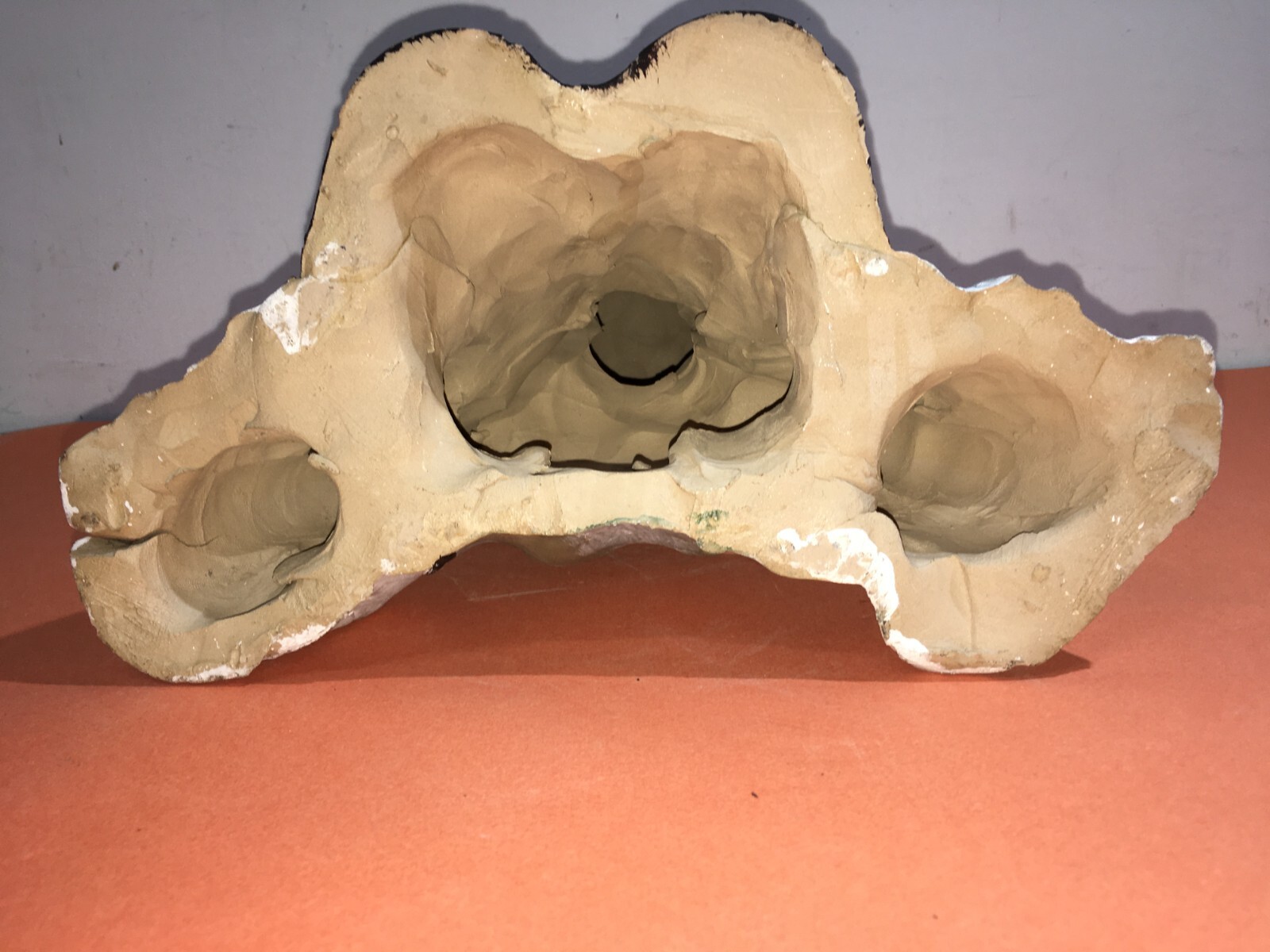 Scultura Caricaturale In Terracotta Di Figura Popolare Sarda