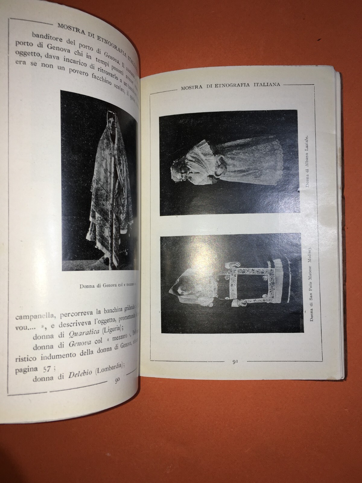 Arte, Folklore, Antropologia, Etnografia: Roma 1911, Raro Catalogo Illustrato