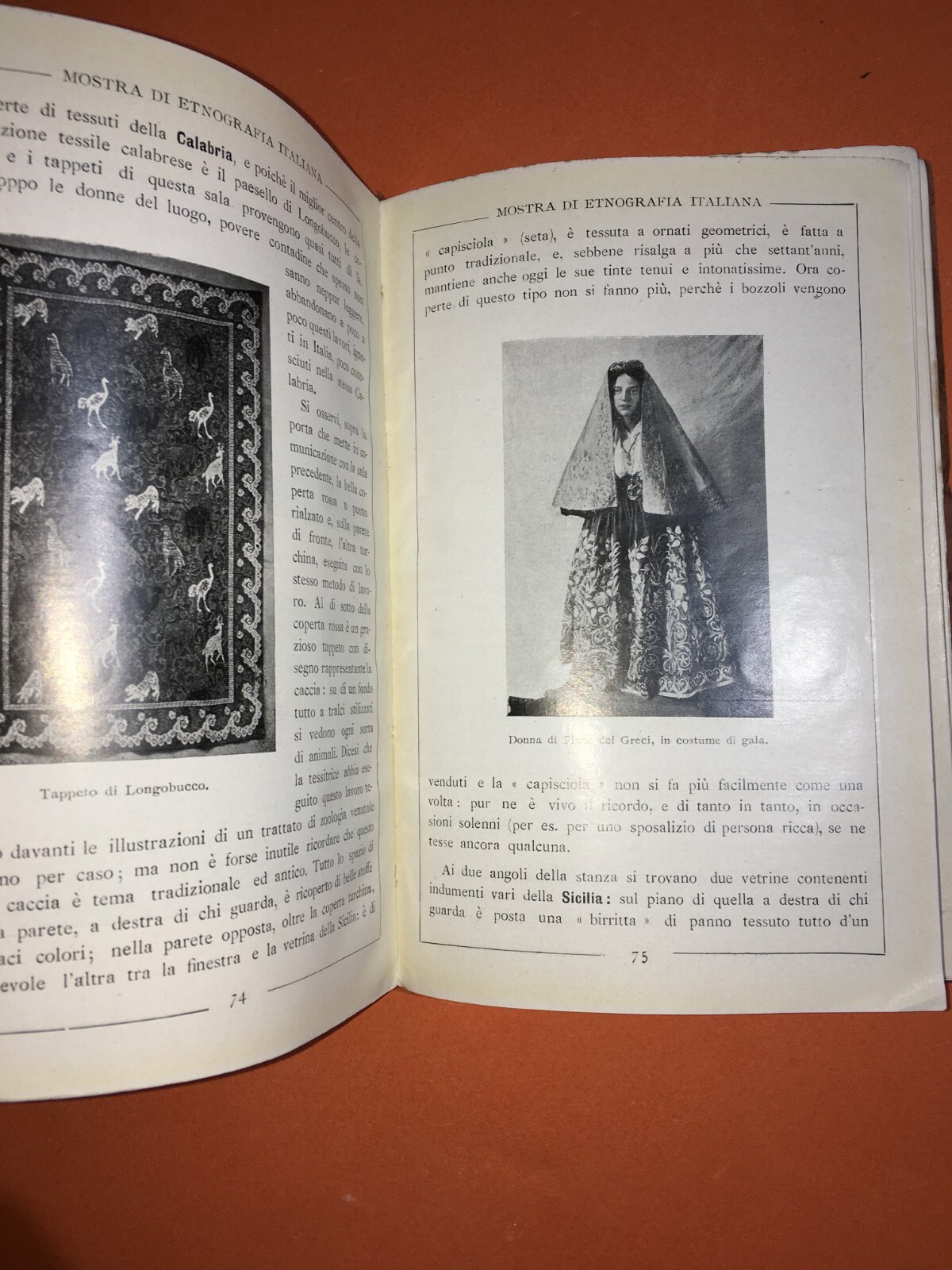 Arte, Folklore, Antropologia, Etnografia: Roma 1911, Raro Catalogo Illustrato
