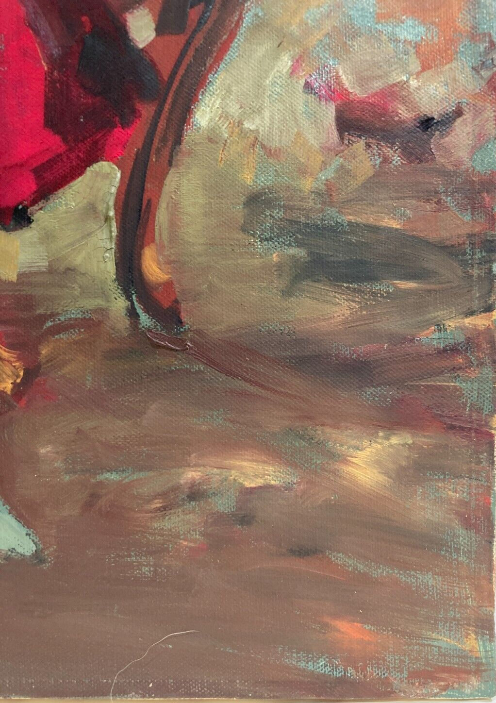 Arte, Piacevole Scena Galante Con Un Alto Prelato. Artista: Nino Salvadori