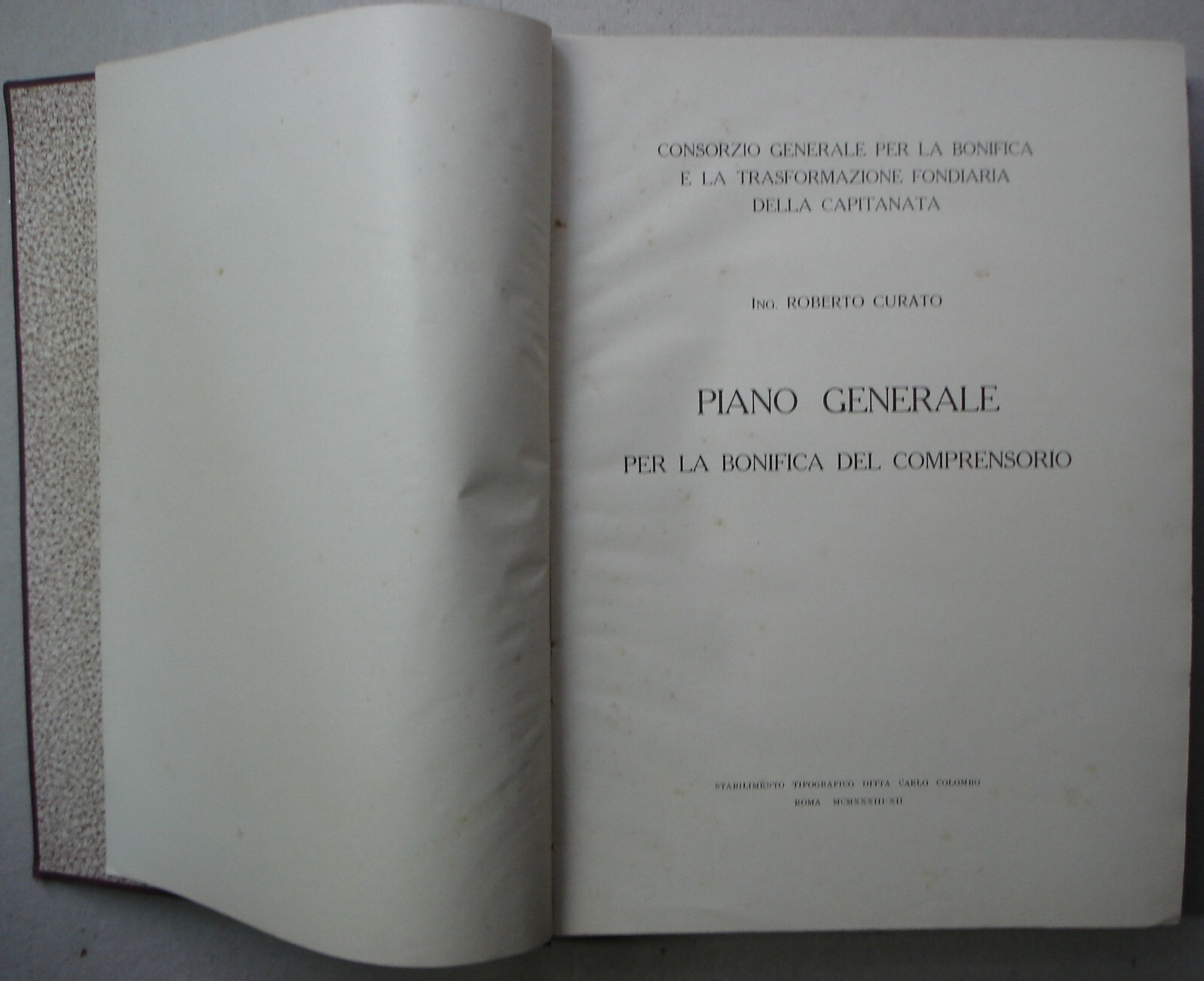 Puglia, Capitanata, Tavoliere: Geologia E Corsi d'Acqua. Imponente Opera Illustrata