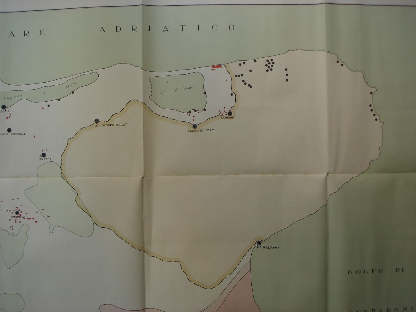 Puglia, Capitanata, Tavoliere: Geologia E Corsi d'Acqua. Imponente Opera Illustrata