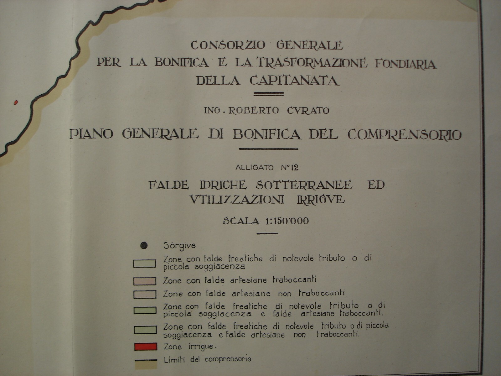Puglia, Capitanata, Tavoliere: Geologia E Corsi d'Acqua. Imponente Opera Illustrata