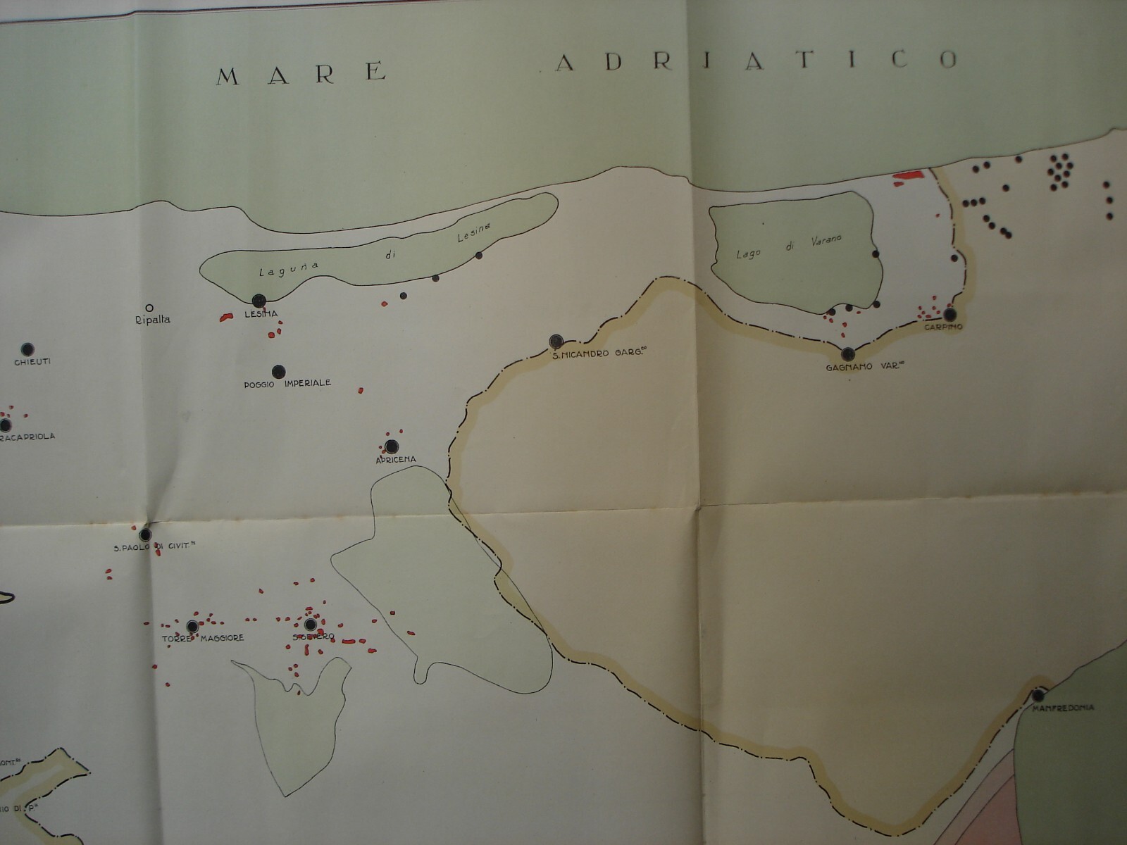 Puglia, Capitanata, Tavoliere: Geologia E Corsi d'Acqua. Imponente Opera Illustrata