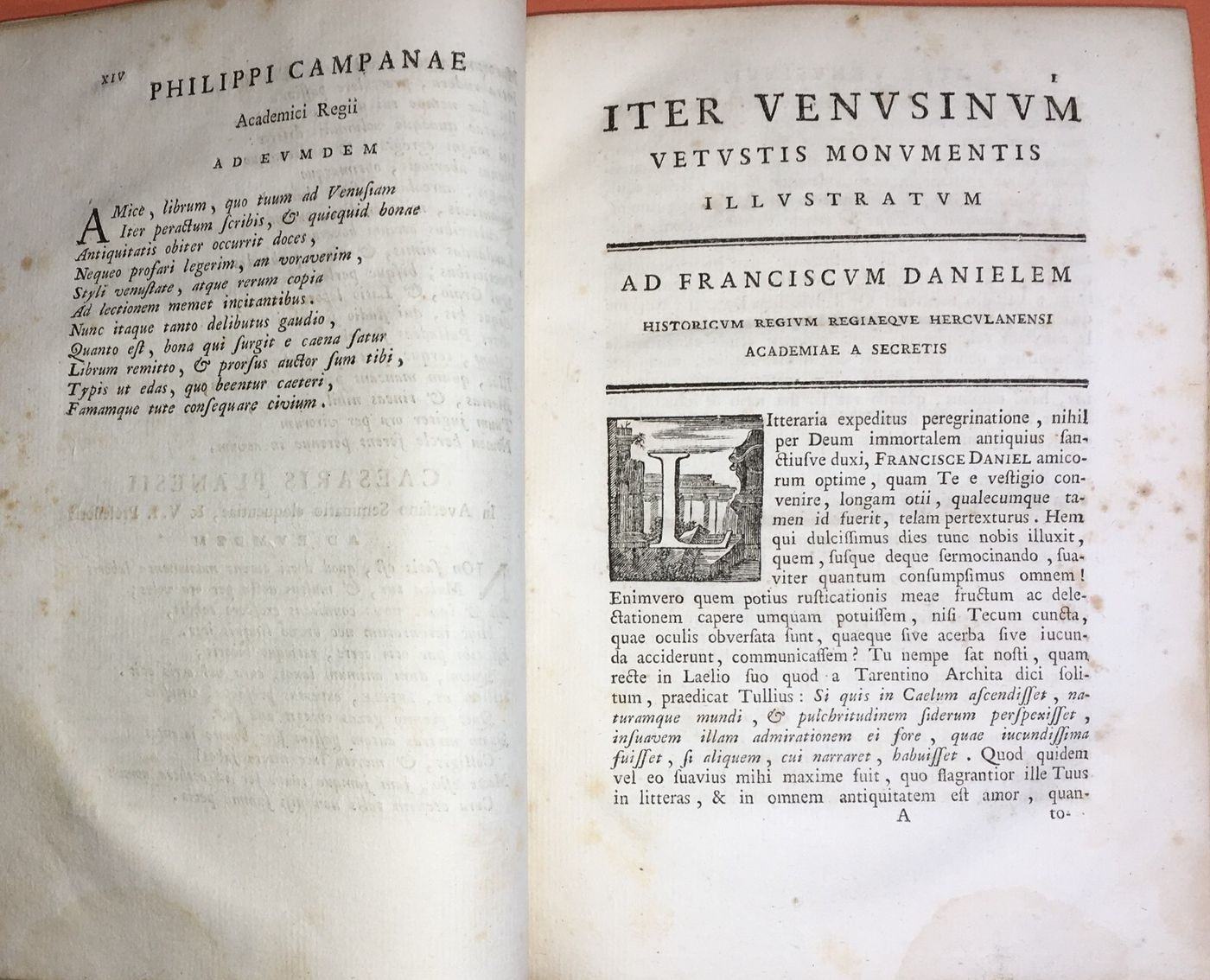 Antica Storia Locale: Michaelis Archangeli Lupuli, Iter Venusinum, 1793