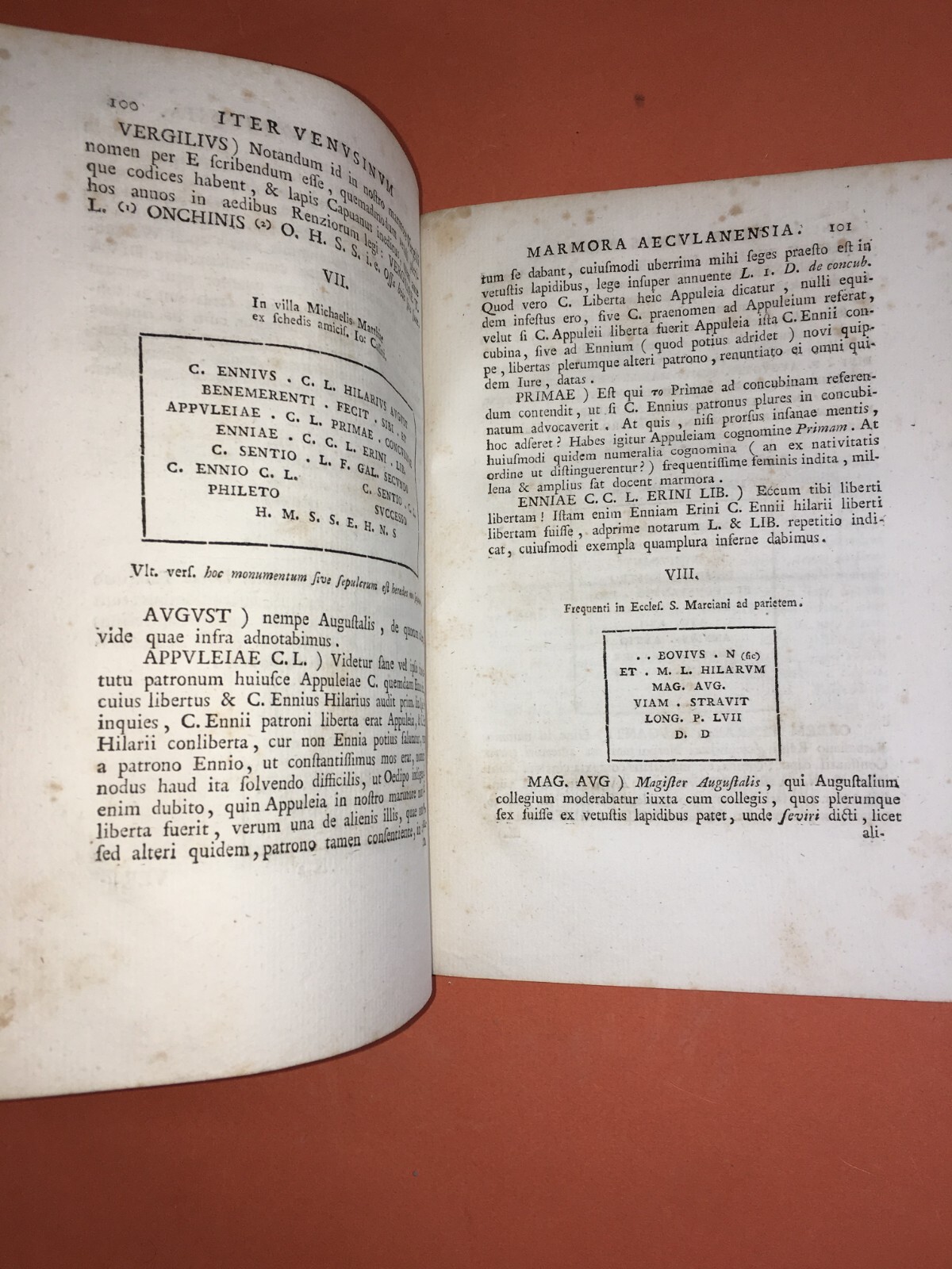 Antica Storia Locale: Michaelis Archangeli Lupuli, Iter Venusinum, 1793