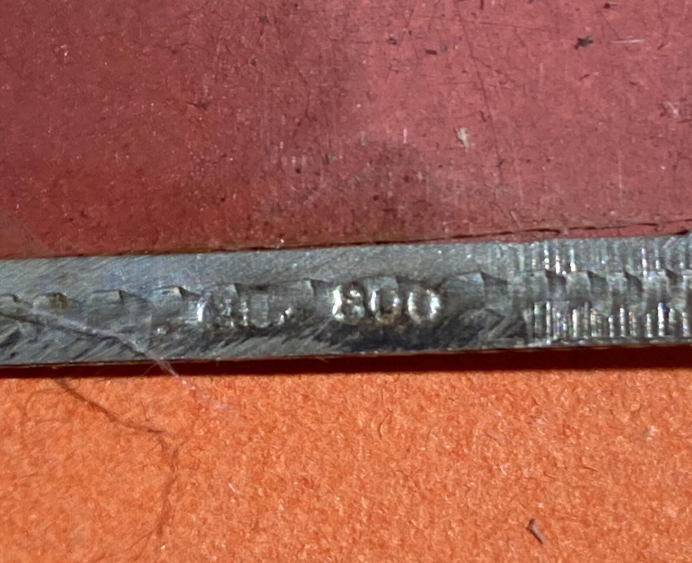 Portaritratti Tascabile In Argento 800 Cesellato