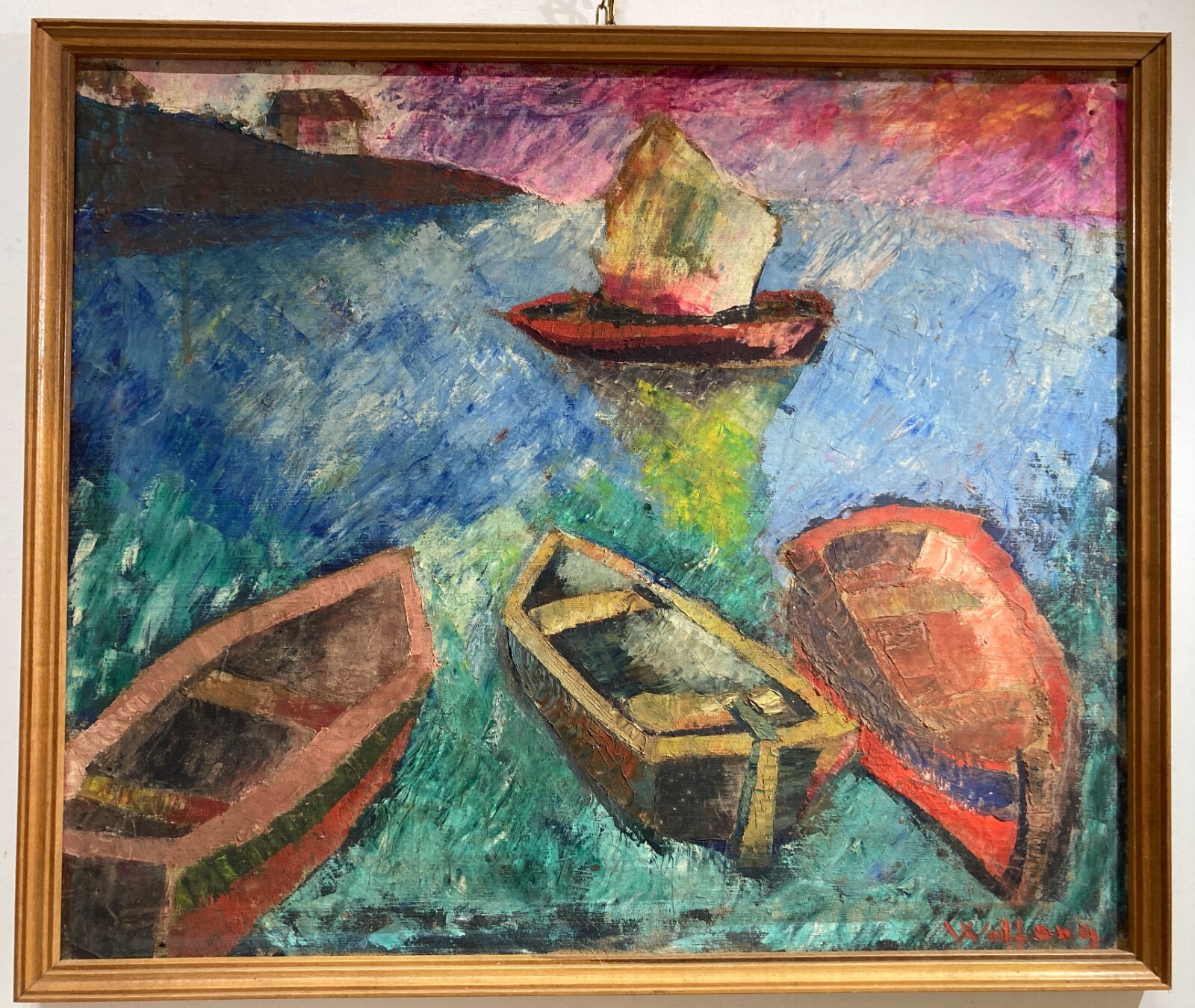 Marina Con Barche Di Wolfang (1962)