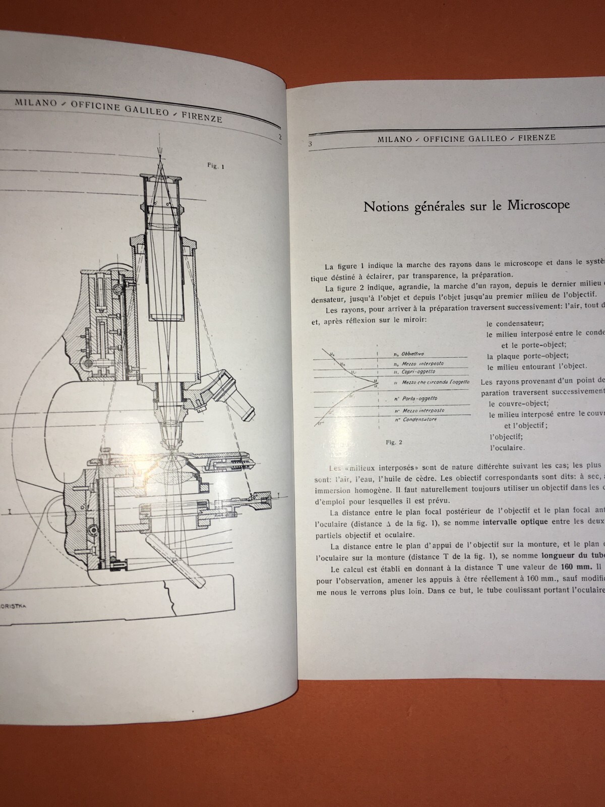 Scienza, Tecnica, Ottica, Microscopia   Koristka, Officine Galileo   Catalogo, 1931