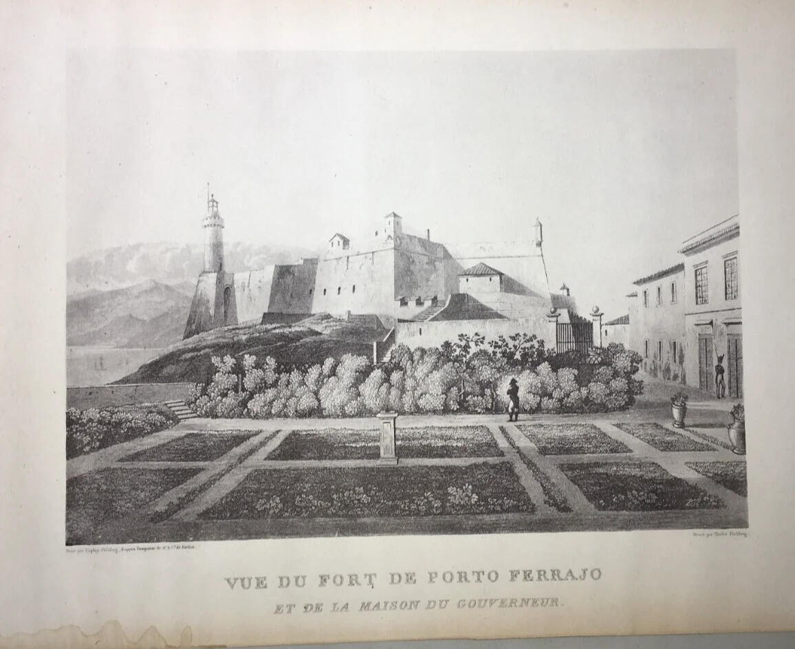 Napoleonic, Elba Island, Portoferraio: Fortification and Governorate (Fielding, 1900s)