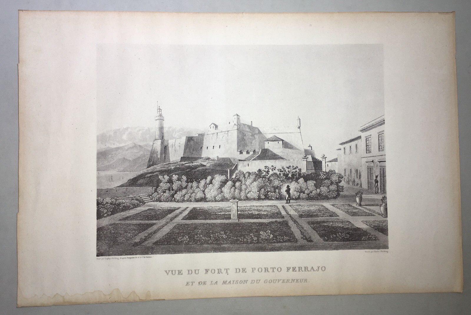 Napoleonica, Isola d'Elba, Portoferraio: Fortificazione E Governatorato (Fielding, '900)