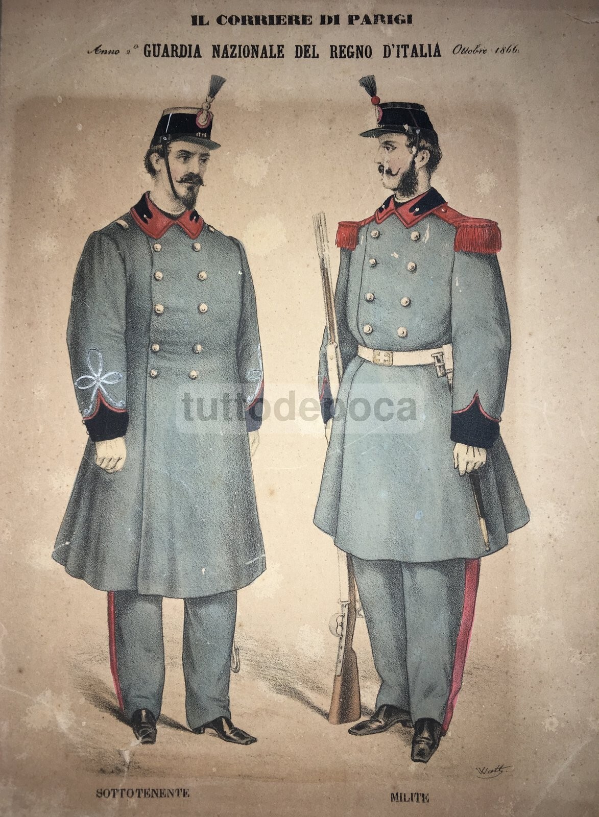 Risorgimento: Guardia Nazionale Del Regno d'Italia (1866)
