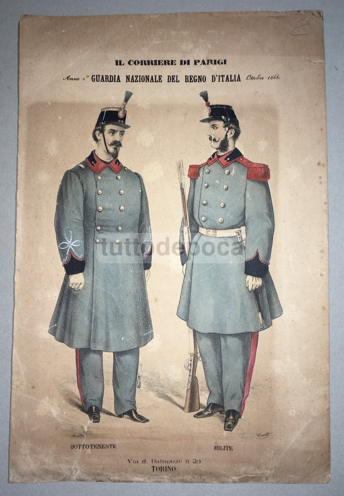 Risorgimento: Guardia Nazionale Del Regno d'Italia (1866)
