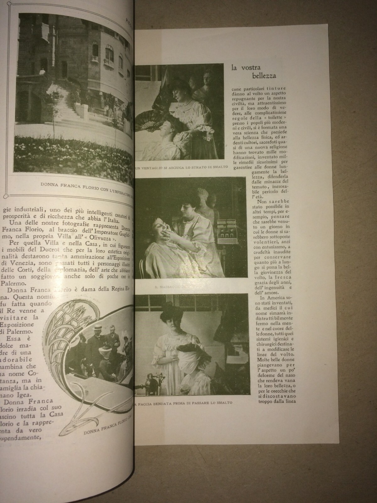 Araldica, Nobiltà E Mondanità: Donna Franca Florio Nella Rivista Regina (1905)