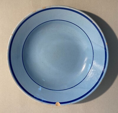 Piatto In Maiolica Popolare Abruzzese