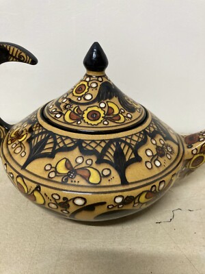 Albisola: Ceramica Artistica Con Ampio Decoro Floreale E Volatile, Novecento
