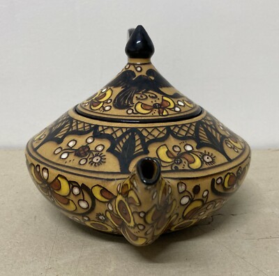 Albisola: Ceramica Artistica Con Ampio Decoro Floreale E Volatile, Novecento