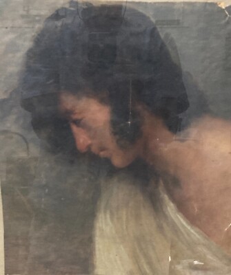 Arte Napoletana Dell'Ottocento, Ritratto Attribuito A Domenico Morelli