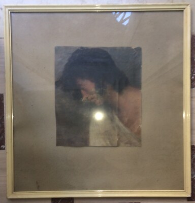 Arte Napoletana Dell'Ottocento, Ritratto Attribuito A Domenico Morelli