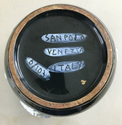 Vaso In Ceramica Di San Polo, Venezia   Anni '50