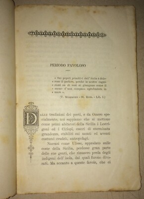 Principali Vicende Storiche Della Sicilia Di P. Audo Gianotti (1890)