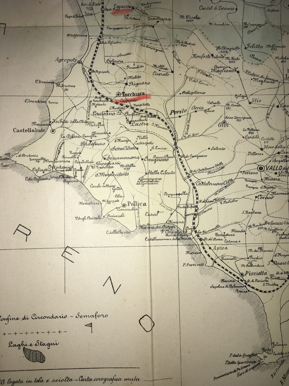 Antica Cartografia Della Provincia Di Salerno E Della Basilicata M. Quartulli